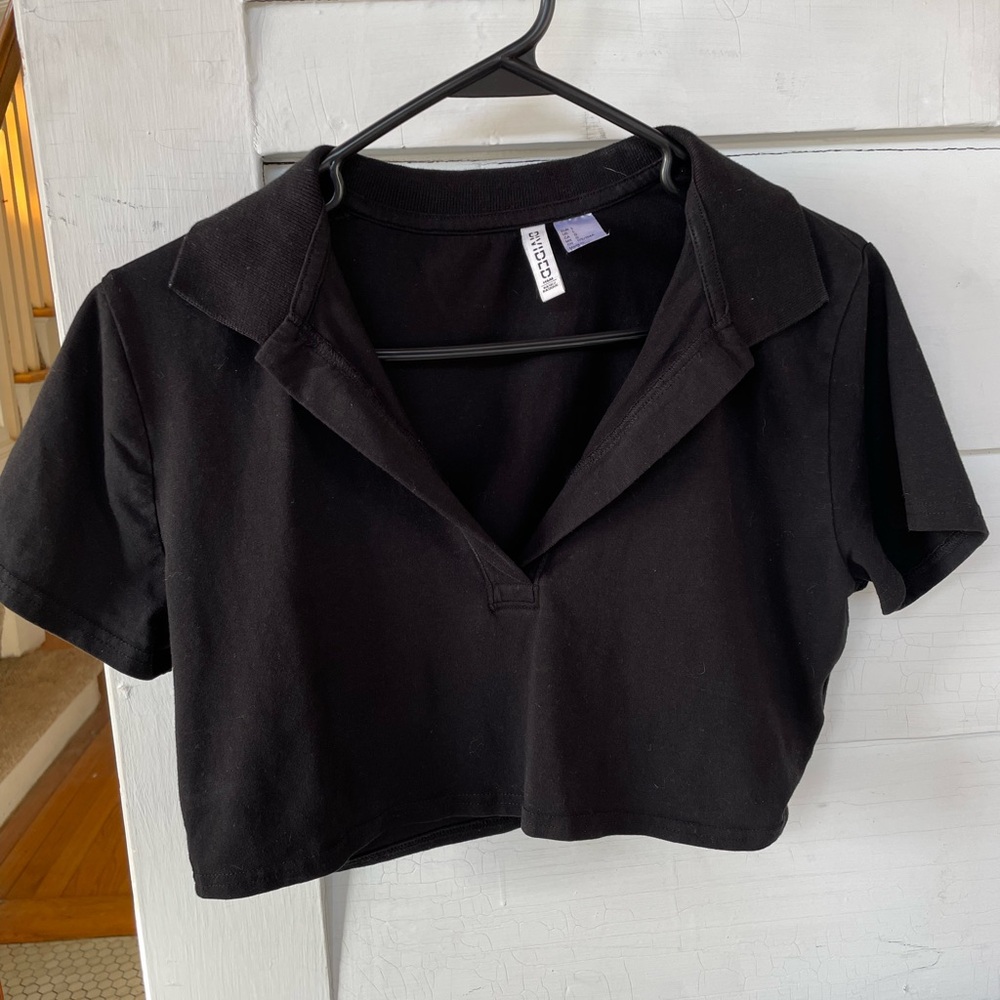 Divided Crop Top
